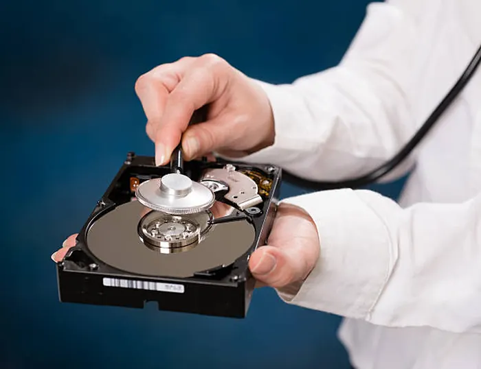 Diagnóstico de disco duro para recuperación de datos
